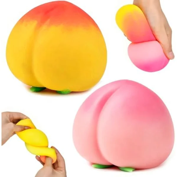 2 stk. Dumplings Fidget Leker, Glitter Mystery Squishy Bao Dumpling Leker, Myke Dumplings Squishies, Sakte Stigende Fidgets, Dumplings Stressballer 