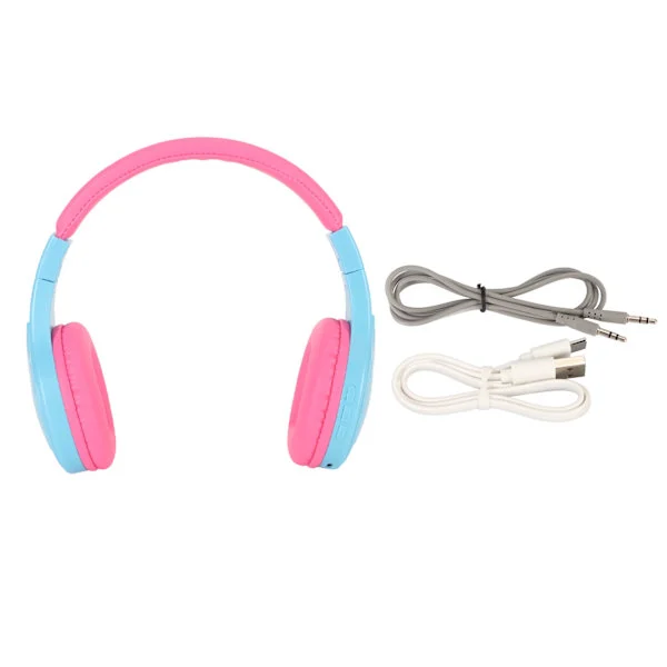 Bluetooth Hörlurar för barn Brusreducering Trådlösa Stereo Vikbara Barnheadset för Gaming