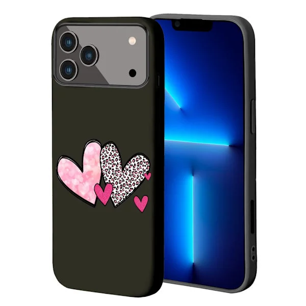 Elegant iPhone 12 Skyddsfodral, iPhone 17-fodral för 17 16 15 14 13 XR X 8 12 11 PRO Max 7 XS 6 Plus Alla hjärtans dag Skyddsfodral