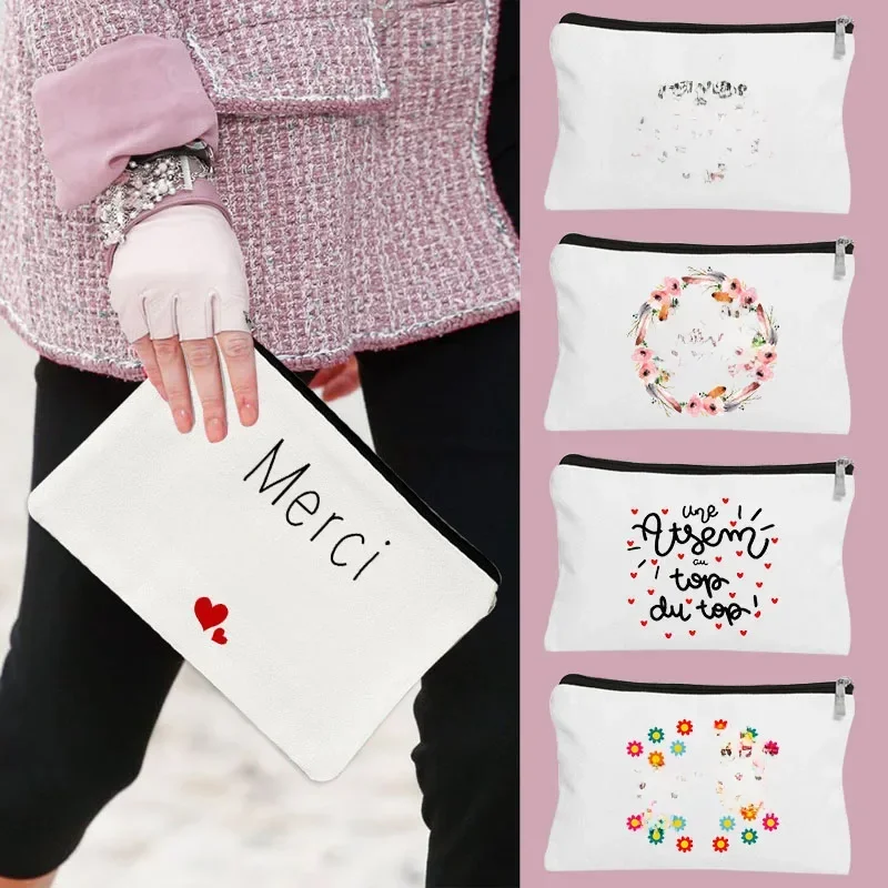 AliExpress - trousse de toilette voyage pochette maquillage cadeau maitresse école cadeau maitresse Pochette de maquillage imprimée, cadeau de la 