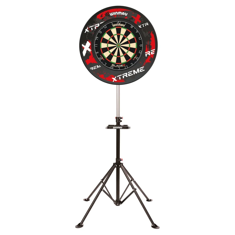 Winmau Xtreme Portable Dartboard Stand - Collapsible, Adjustable Height for Any Dartboard