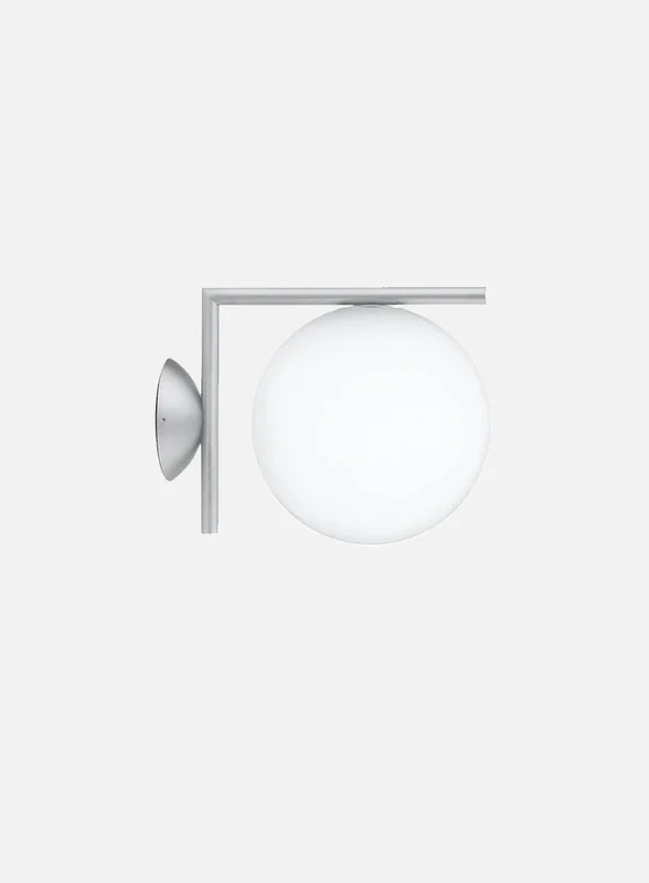 Flos IC W1 Out vegglampe - stål