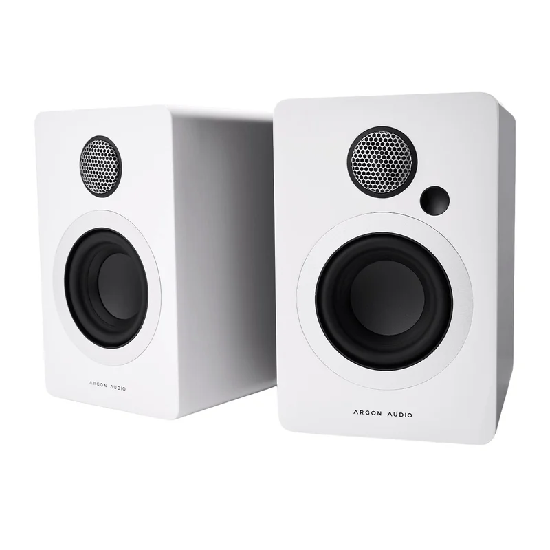 Argon Audio STUDIE 3 Kompakti kaiutin – aktiivinen - Valkoinen