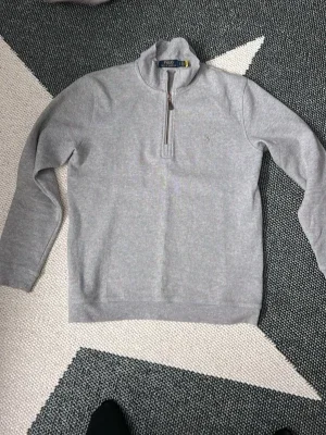 Grå half zip tröja från Polo Ralph Lauren