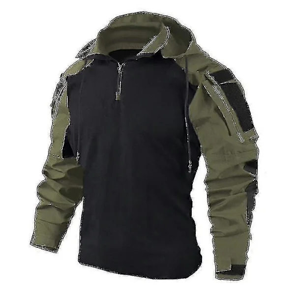 Taktinen miesten paita US Camo Military Combat T-paita Airsoft Paintball Camping Metsästysvaatteet Erinomainen