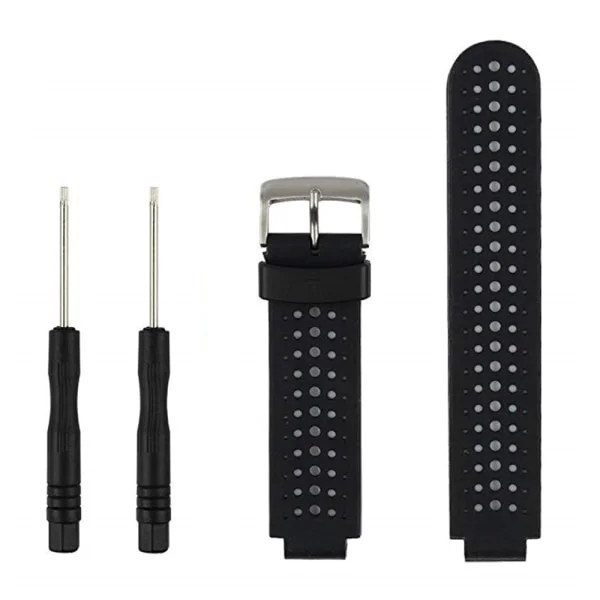 Tvåfärgat armband för Garmin Forerunner 230 / 235 / 620 / 630 / 735XT