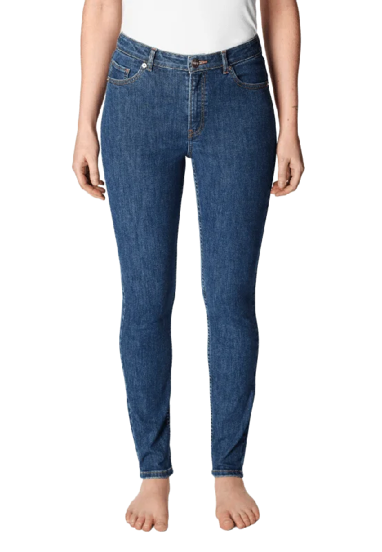 DNM7 Slim fit-jeans 03 Jeans Blå 38