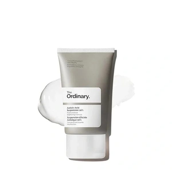 The Ordinary 10% Azelainsyre Suspension er specielt formuleret til ujævn hudtone og tør, skællende hud.