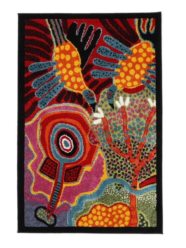 Twins 100X150 Petit Multicolore Tapis