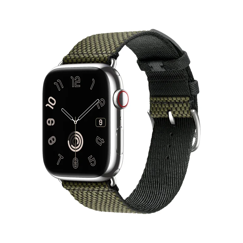 AliExpress - Neues Kebitt Noir Gold Ecru Toile H Single Tour Iwatch Band für Apple Watch Ultra 3 2 Serie 11 10 9 8 7 6 Se 3 Armband 42MM 41 49MM
