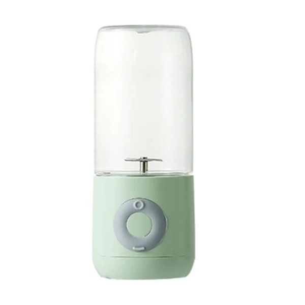 Bärbar mixer elektrisk hand USB uppladdningsbar mixer frukt apelsin citrus juicer maskin personlig juicer mixer, grön