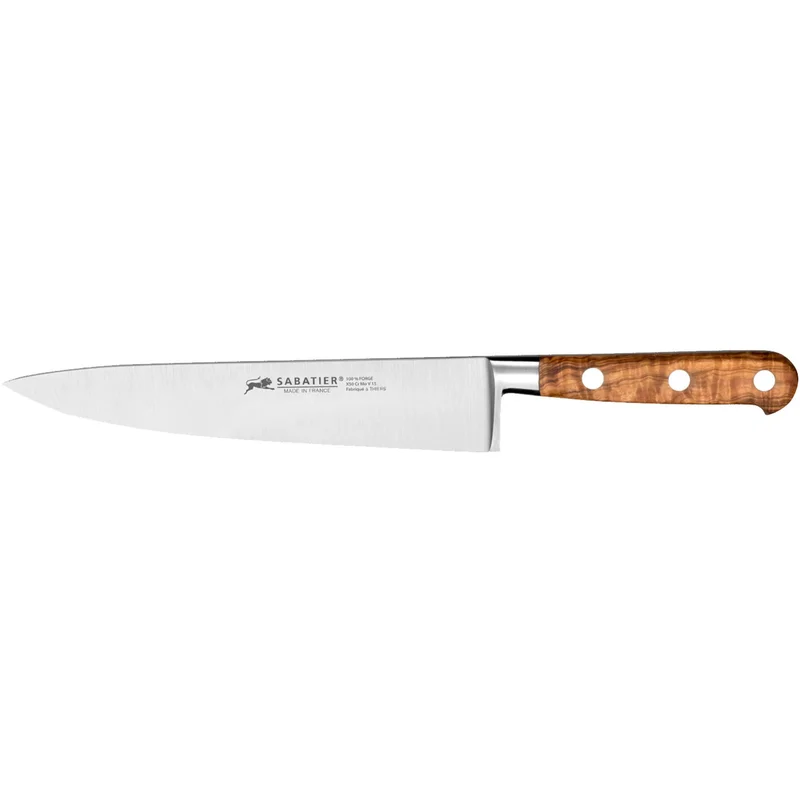 Lion sabatier Ideal Provence Kockkniv Olivträhandtag 20 cm | Matlagning > Köksknivar > Kockknivar > Kockkniv | Bagaren och Kocken