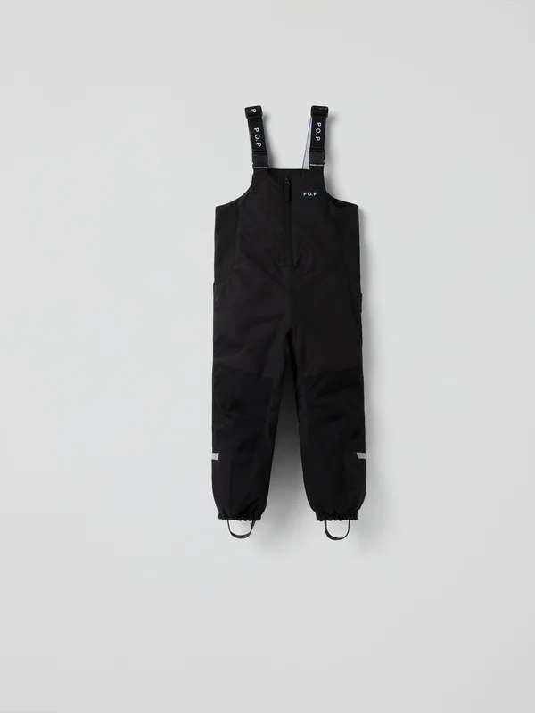 Polarn O. Pyret - Waterproof padded trousers ARCTIC - black - Size: 110 - Children's clothing 4-5 Years