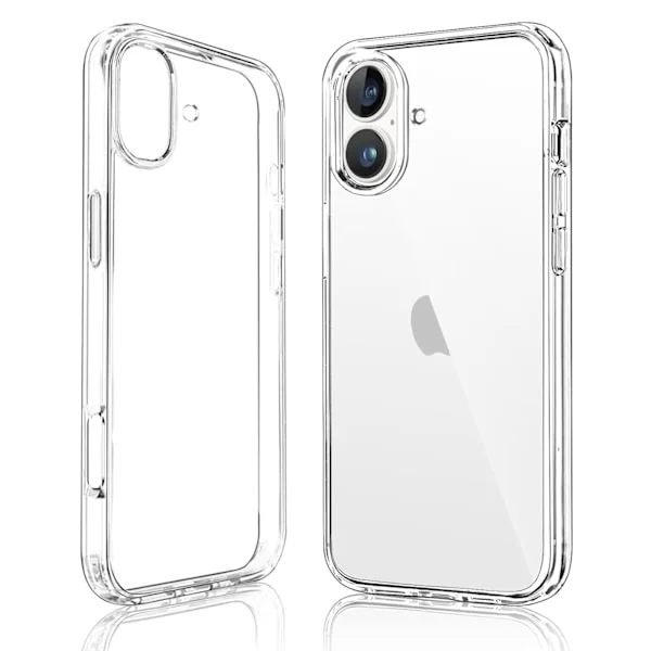iPhone 16 Plus Transparent TPU Skal