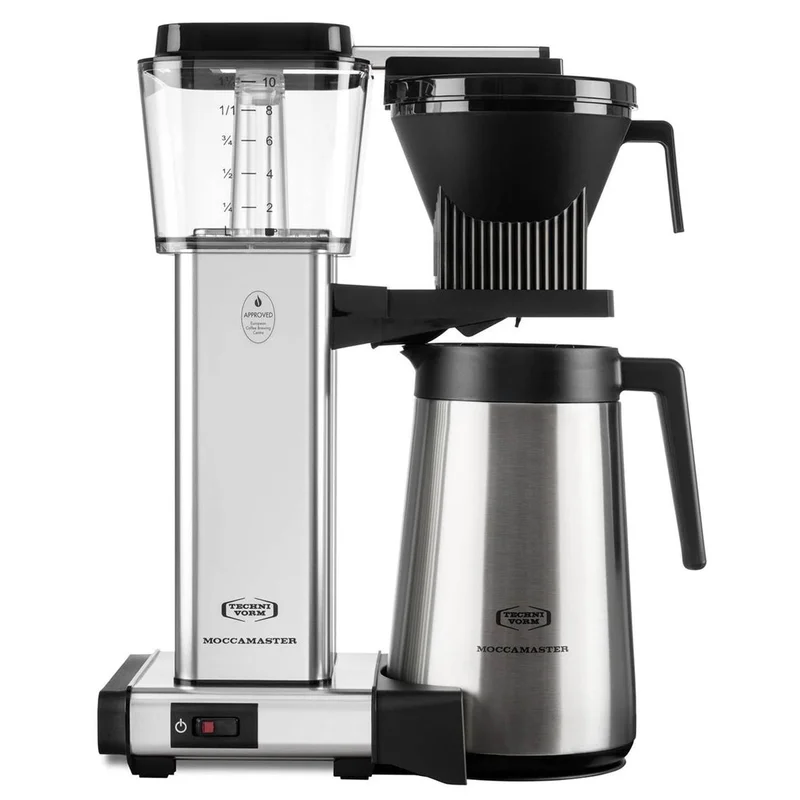 Moccamaster - Kaffetrakter Moccamaster Auto Thermo Polished Silver Sølv