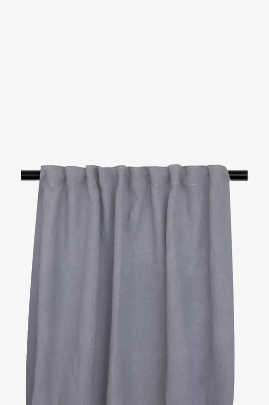 Eightmood - Verho Lily - Harmaa - Poimutusnauhaverhot - 132X250 - - Homeroom