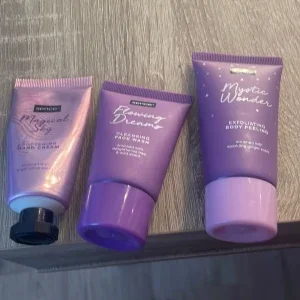 Sence Hans cream, sence cleansing face wash, sence exfoliating body peeling