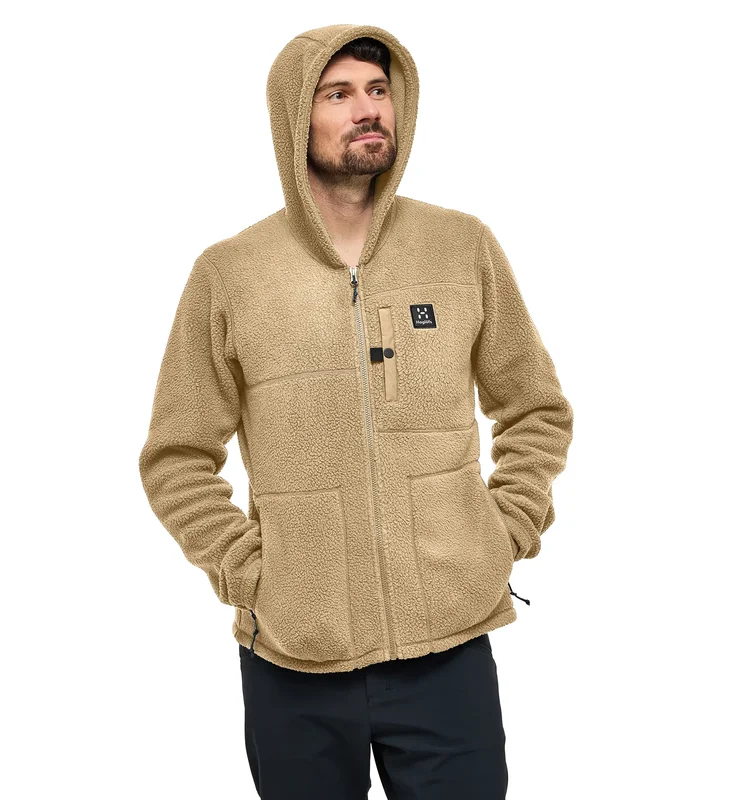 Haglöfs Malung Pile Hood Men Sand - S