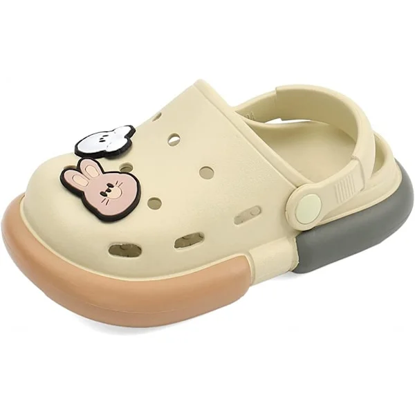 [KK] Children's Garden Clogs Cute Summer Slip-on Mule Sandals for Boys Girls Indoor Outdoor Beach Walking Slippers