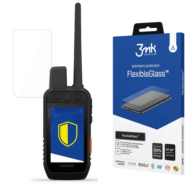 3mk FlexibleGlass hybridglass til Garmin Alpha 200i