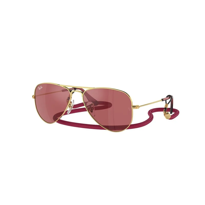 Ray-Ban Junior Aviator - Solglasögon - Guld - Barn - RJ9506S 223/B5 5214