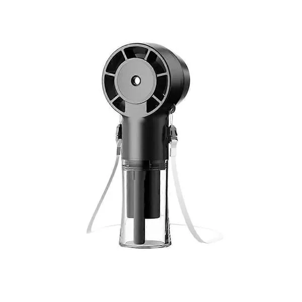 Mini Ventilator Multifunktion F10 Hals USB Håndholdt Ventilator Spray Bærbar Højhastighedsventilator