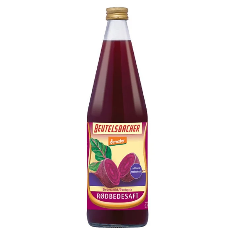 3 for 2 - Beutelsbacher Rødbedesaft Ø 750 g, Helse & Madvarer, Drikkevarer, Saft, Juice & Iste