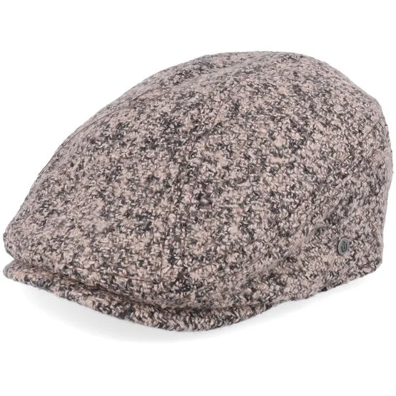 Upfront - Beis flatcap Gorra - Newsboy Hat Pine Bark Flat Cap @ Hatstore