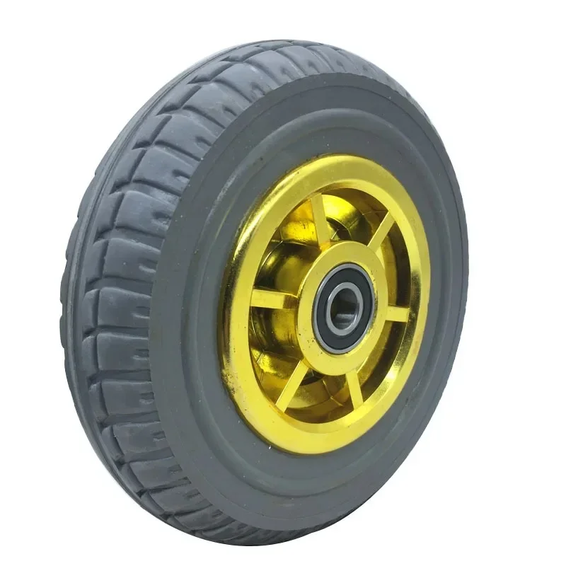 AliExpress - 3/4/5/6-Zoll Mute Rubber Wheel Heavy Duty Push Wheel Universal Bearing Trolley Wheels Casters