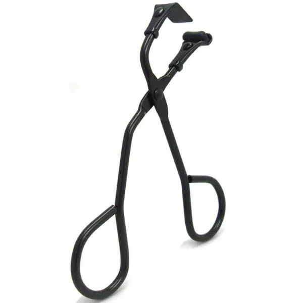 Mini Ögonfransböjare med Silikon Refill Pads, Silikon Ögonfransböjare med Ergonomisk Design och Högkvalitativ Metallstruktur, Designad för Böjning