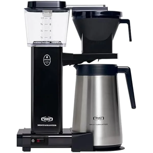 Kaffebryggare - MOCCAMASTER - KBGT - 1.25L - Termos - Filter - Svart
