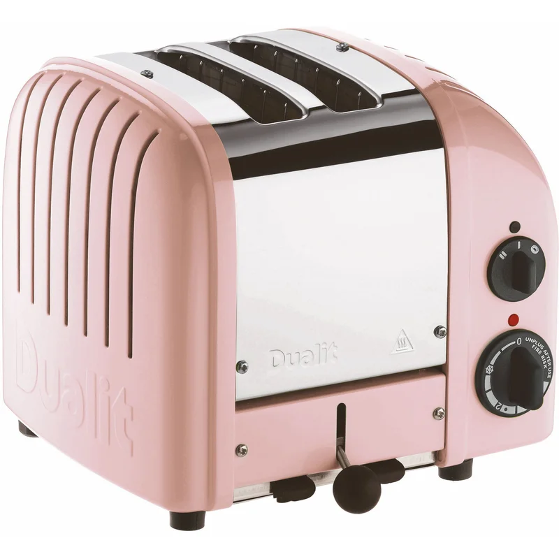 Dualit Newgen 2 slice toaster, rosa | KitchenOne