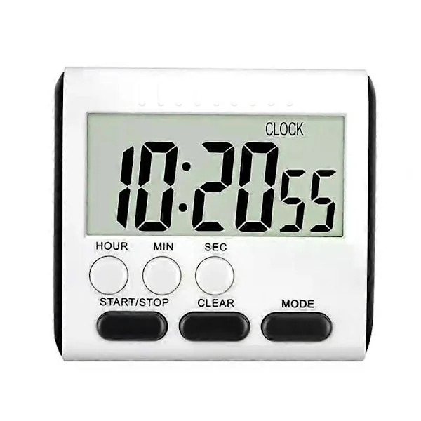 Digitalt Display Matlaging Vekkerklokke Kjøkkentimer Søvn Stoppeklokke Klokke Hus Kjøkken Tilbehør Nedtellingstimer Magnet Klokke