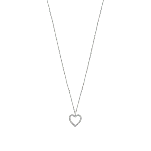 SNÖ of Sweden Valentina Pendant Neck 42 Halsband Dam Silver cm