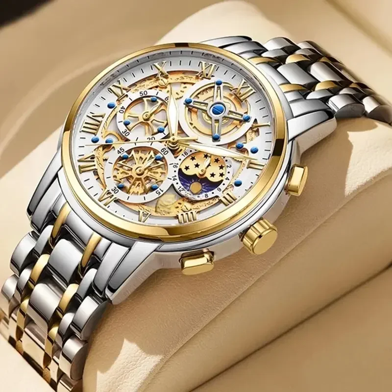 AliExpress - Hommes Montre Sport Quartz Montres Hommes Étanche Chronographe Montre-Bracelet Mens Militaire Horloge Homme Relogio Masculino