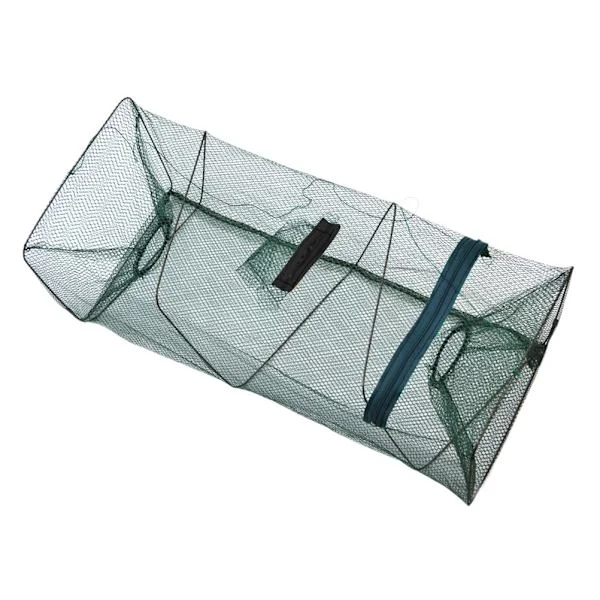 Bärbar Fiske Nät Retraktil Fisk Räka Nät Bur Kastnät Fiskefälla Nät Vikbart Fiske Nät Tackle