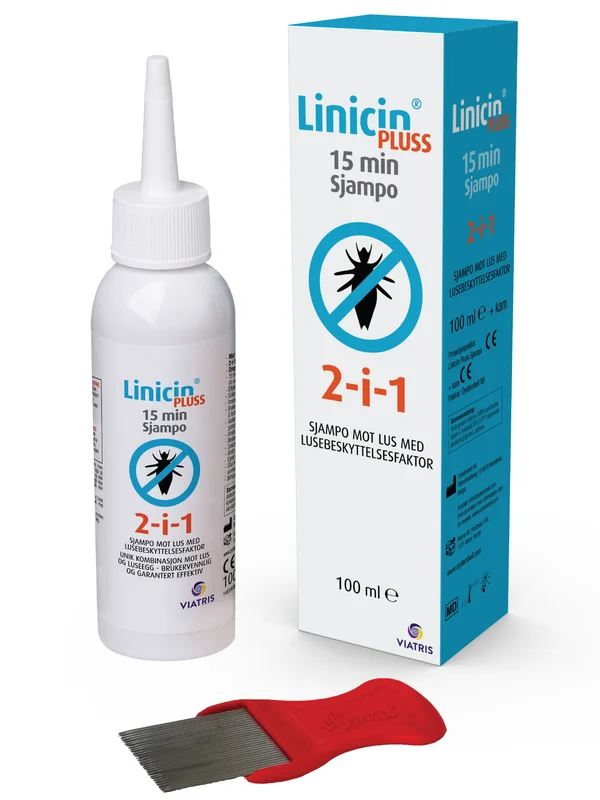 Linicin Pluss 15min shampoo, 100 ml