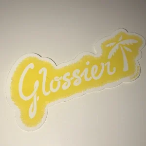 Glossier samla klistermärke