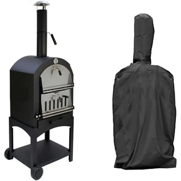 Utomhus pizzaugn lock, grillöverdrag, utomhus pizz