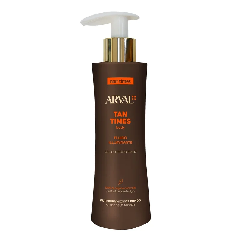 Arval Half Times Tan Times Body - Fluido Illuminante 150ml - Crema corpo autoabbronzante