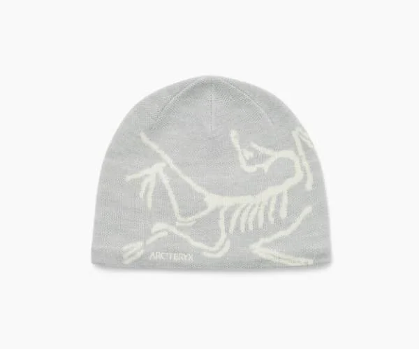 Bird Head Toque Pipo Musta Merinovilla Neulottu Talvipipo Unisex