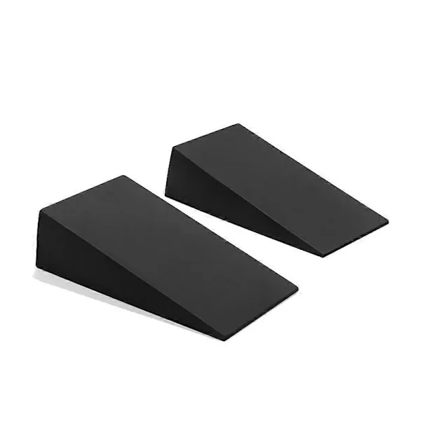 2 st yogakilblock Yogakil Stretch Slant Board Handled Nedre ryggstöd för träning Gym Fitness