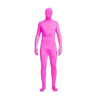 Full Body Suit Full Body Photography Chroma Key Bodysuit Stretch Costume For Photo Video Special Effect Festival Cosplay (190CM Rose Red)