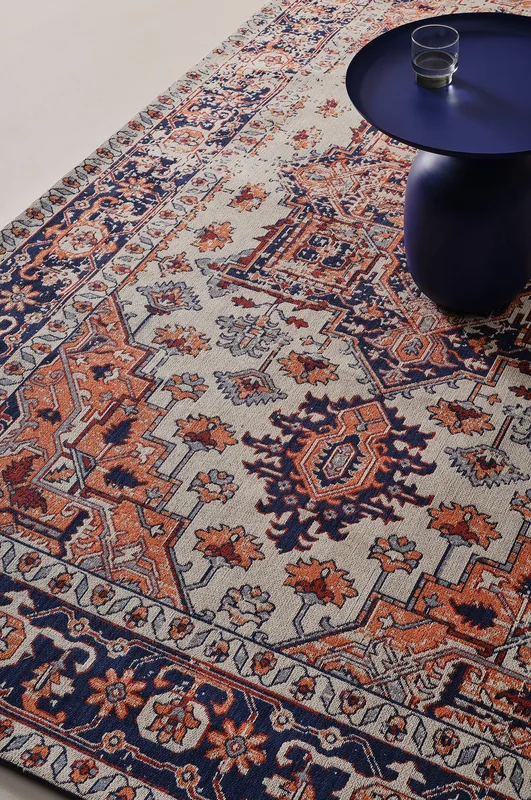 Jotex - Slätvävd Matta 200x300 Cm Bomull - Polyester Multi Mönstrat FAIZA - Köp Slätvävda mattor hos Jotex