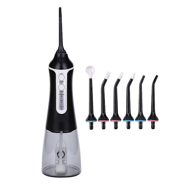 [LCS] 300 ml intelligent bærbar munnskyller elektrisk tannvaskemaskin USB oppladbar tannrenser kompatibel med rengjøring av tannmellomrom