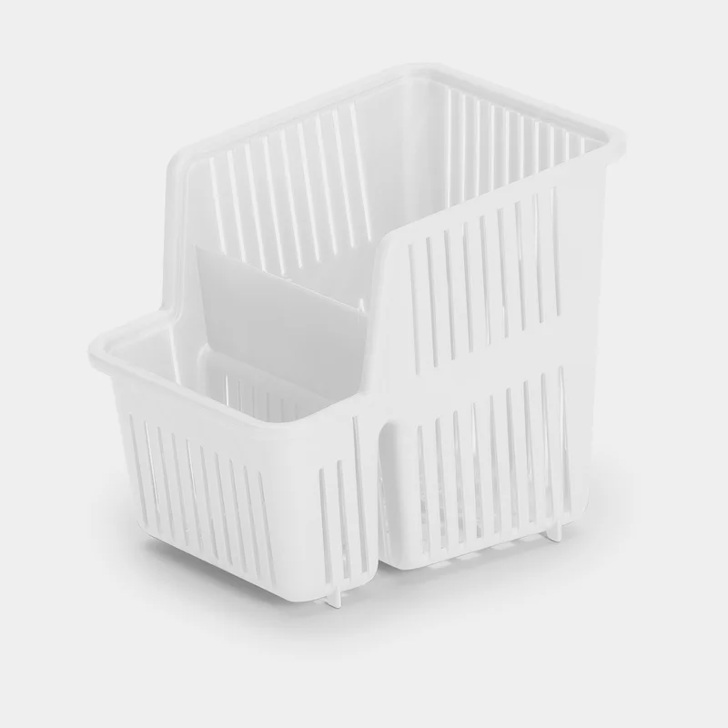 Bestickkorg Nordiska Plast, vit, 165 x 123 x 150 mm