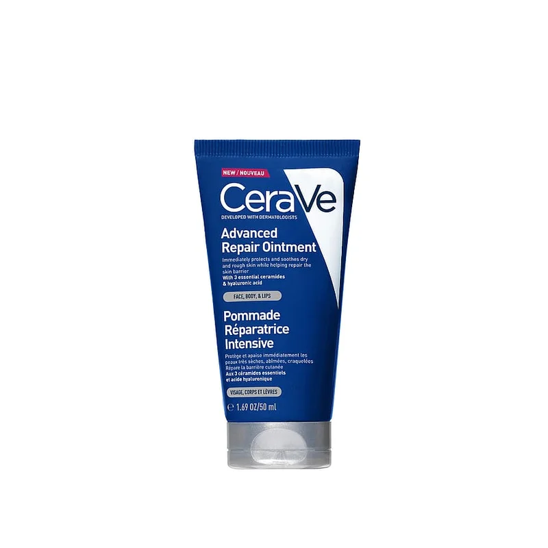 Spar 25% • Køb 2, CeraVe ADVANCED REPAIR OINTMENT 50 ml, Mænd, Skincare, Dermatologisk Skincare Til Mænd