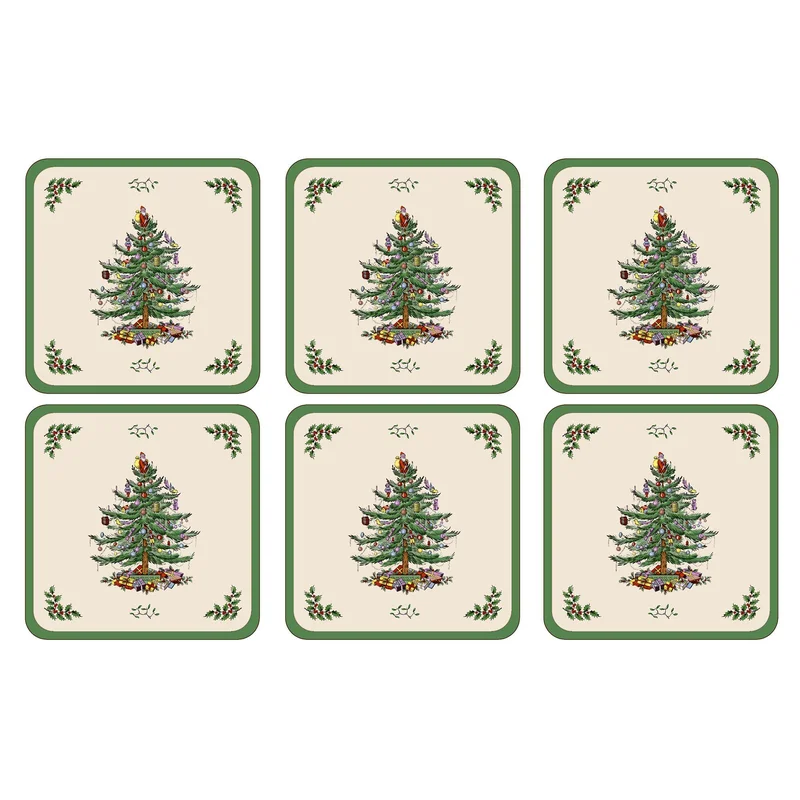 Spode glasunderlägg 6-pack | Dukning & Servering > Brickor & Underlägg > Glasunderlägg | Bagaren och Kocken