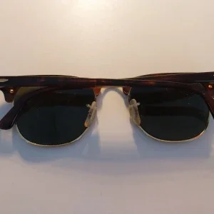Ray-Ban Clubmaster solglasögon brun/guld