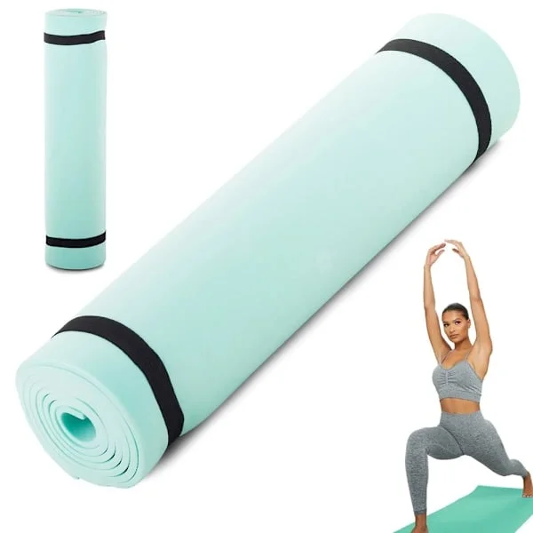 Yoga Mat / Exercise Mat / Sleeping Pad - 180 x 50 cm Green